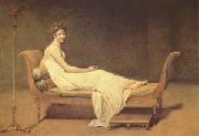 Jacques-Louis  David Madame Recamier (mk05) china oil painting reproduction